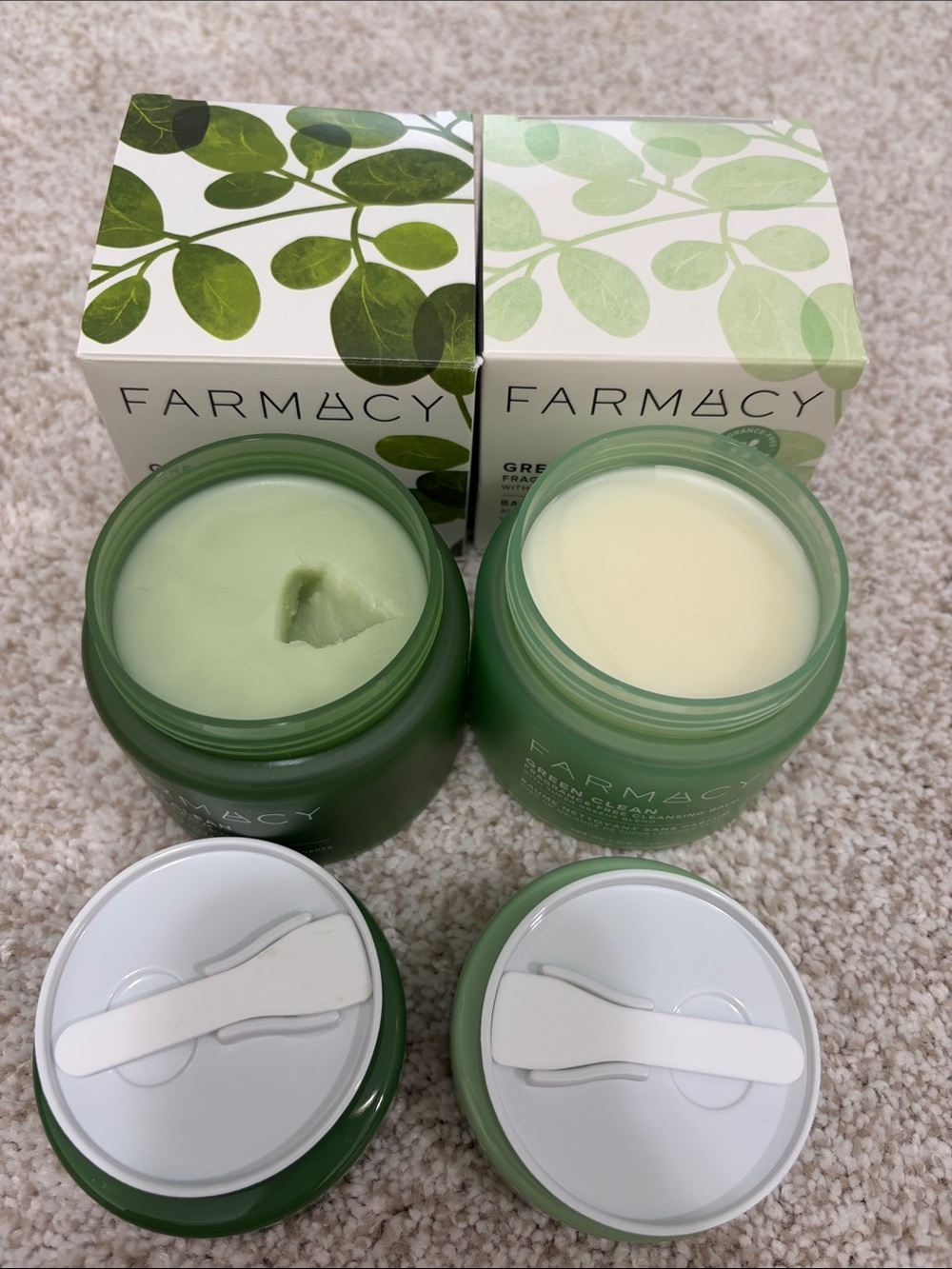 2 Farmacy Green Clean Cleansing Balms - Picture 2 of 4